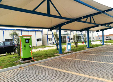南昌新能源汽車產業項目部充電樁案例 南昌新能源汽車產業項目部充電樁案例